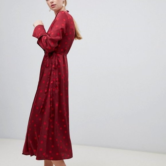 gestuz elsie wrap dress